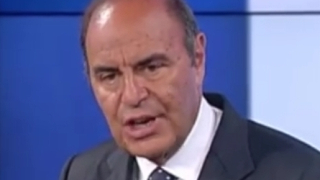 Bruno Vespa conduttore di Porta a Porta.