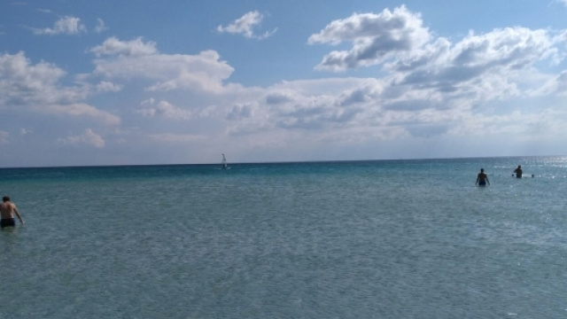 Nell'immagine il mare di Marina di Lizzano