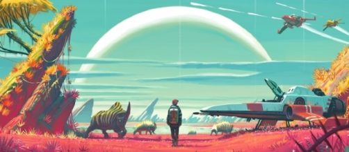 No Man&acute;s Sky, jogo que cont&eacute;m um universo imenso a ser explorado