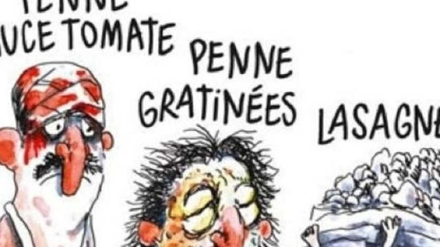 Charlie Hebdo terremoto satira