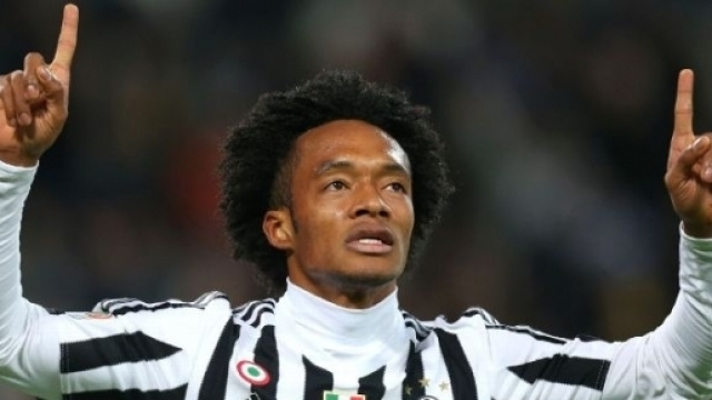 Juan Cuadrado, nuovo acquisto della Juventus. Ha giocato gi&agrave; nella Juventus lo scorso anno.