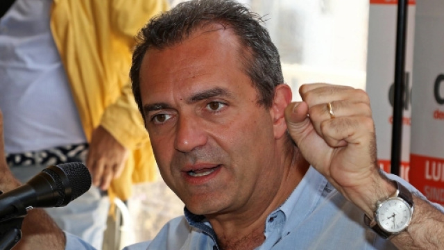 Luigi De Magistris, sindaco di Napoli (foto Lineapress.it)