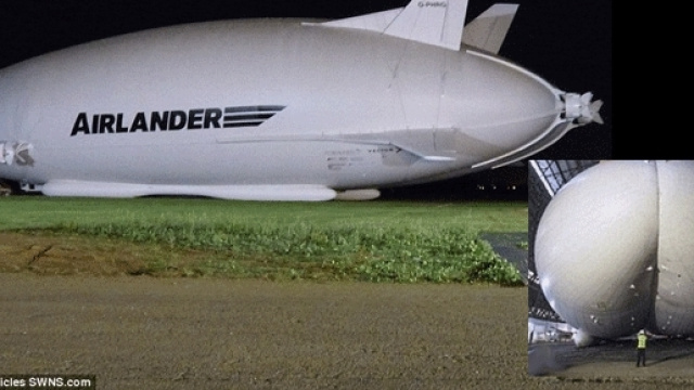 L'Airlander est &agrave; la fois le plus gros a&eacute;ronef et le plus gros dirigeable au monde...