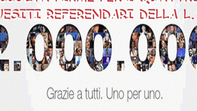 La Road Map verso l'abrogazione della 107