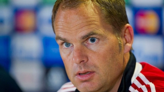 Frank De Boer: il credo calcistico del prossimo tecnico dell'Inter - dailyrecord.co.uk