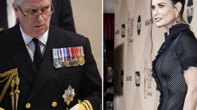 Principe Andrea e Demi Moore: la coppia 2016