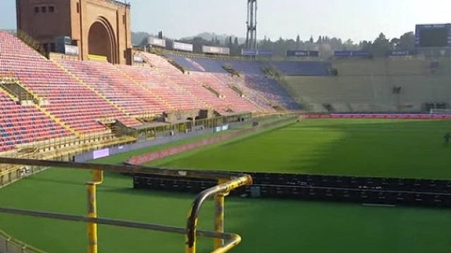 Lo stadio Renato Dall'Ara di Bologna