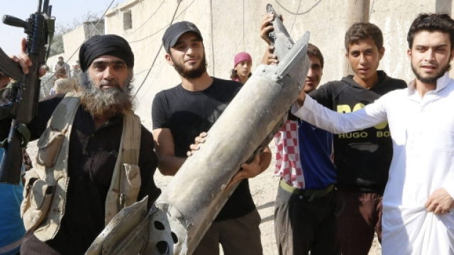 Un gruppo di ribelli siriani dell'ex Fronte Al Nusra