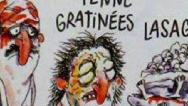 La vignetta che sta provocando l'indignazione degli italiani.