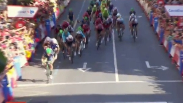 La volata di Jens Keukeleire a Bilbao