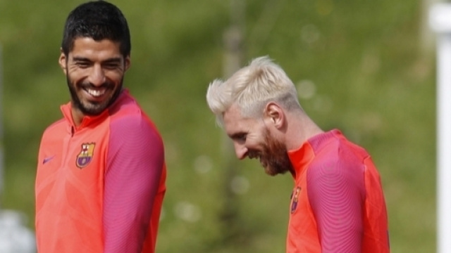 Luis Su&aacute;rez e Leo Messi, rivali per una notte