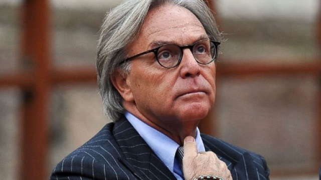 Il patron viola Della Valle al termine del calciomercato.