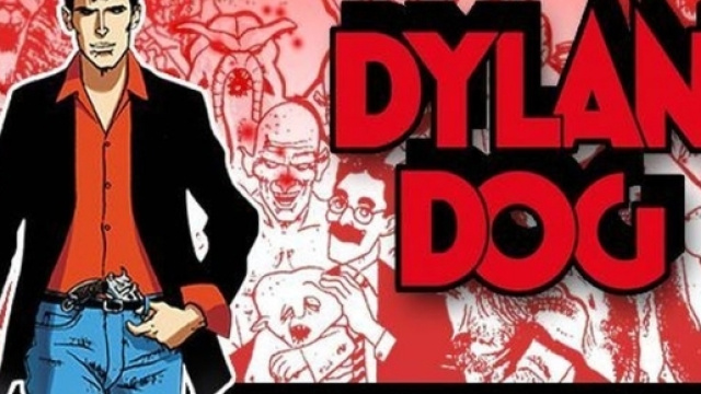 Una classica immagine di Dylan Dog