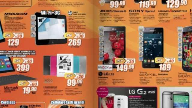 Volantino Unieuro e Mediaworld settembre 2016