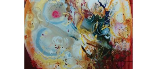 Edwin Wilwayco creates artwork that is full of color. / Photo via Edwin Wilwayco, used with permission.