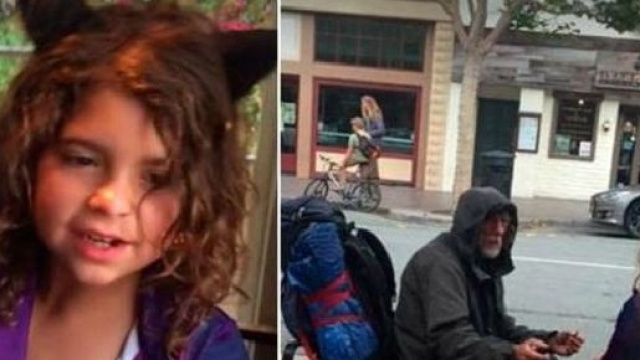 Ella Scott, la bimba che ha regalato il suo pasto a un senzatetto