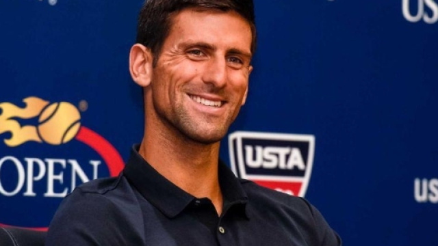 Il numero uno del mondo Novak Djokovic