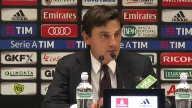 Vincenzo Montella, allenatore del Milan