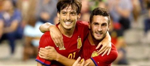 Silva y Koke se est&aacute;n erigiendo en las claves de la nueva Espa&ntilde;a.