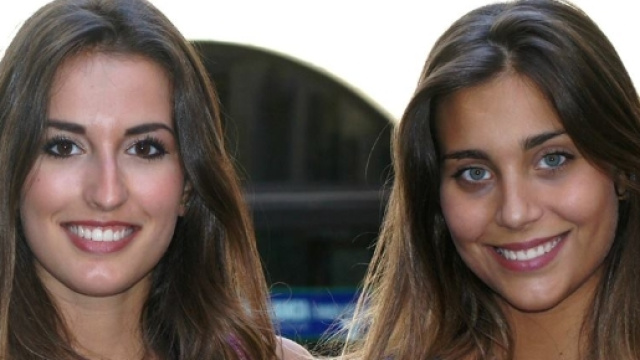 Miss Italia Rachele Risaliti (a destra) con l'altra concorrente toscana Lisa Lanzini (foto tratta da Facebook)