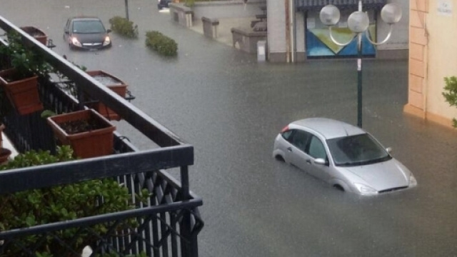 Pioggia e alluvioni in tutto il Salento.