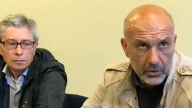 Sergio Pirozzi e Vasco Errani in riunione ad Amatrice