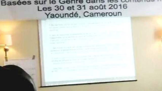 Formation Journalistique contre les VBG
