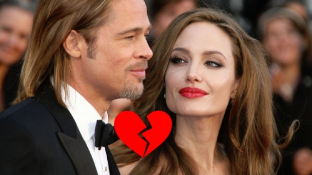 Nella foto: Brad Pitt e Angelina Jolie.