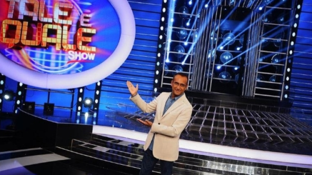 Carlo Conti conduttore di Tale e quale show