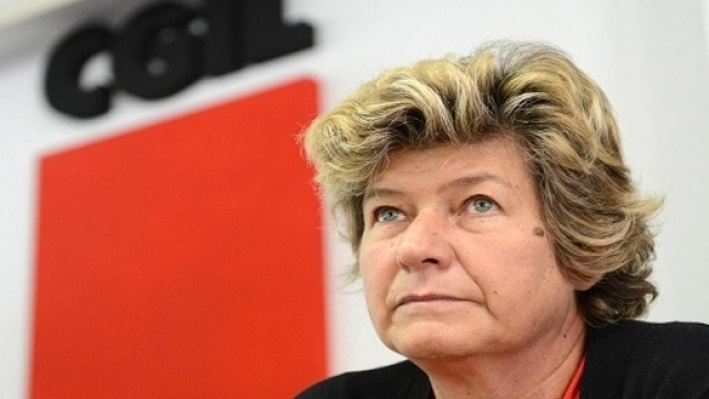 Il segretario della Cgil Susanna Camusso.