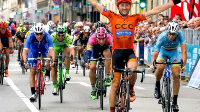 La vittoria di Rebellin nella scorsa edizione