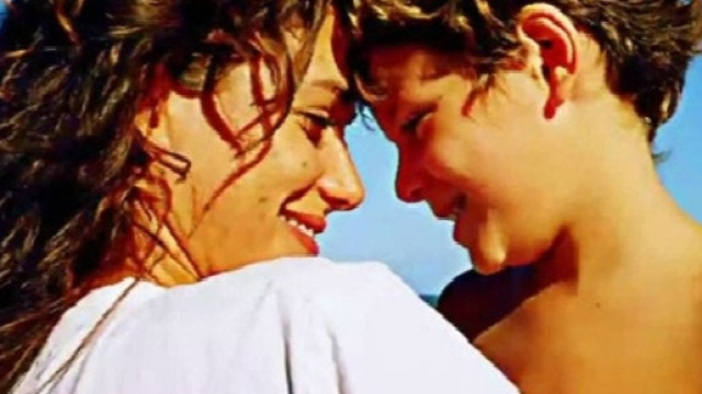 Rosy Abate e il figlio Leonardino