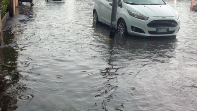 Roma si allaga ad ogni pioggia sostenuta. Qui a Settebagni, III Municipio
