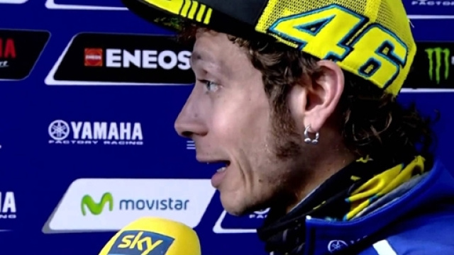 Valentino Rossi, pilota della MotoGP.