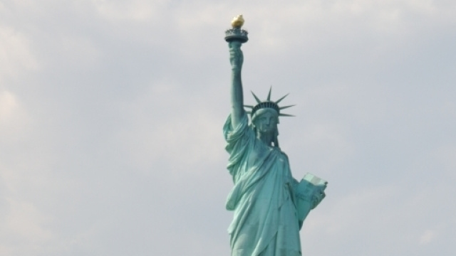 La Statua della Libert&agrave;, uno dei simboli di New York