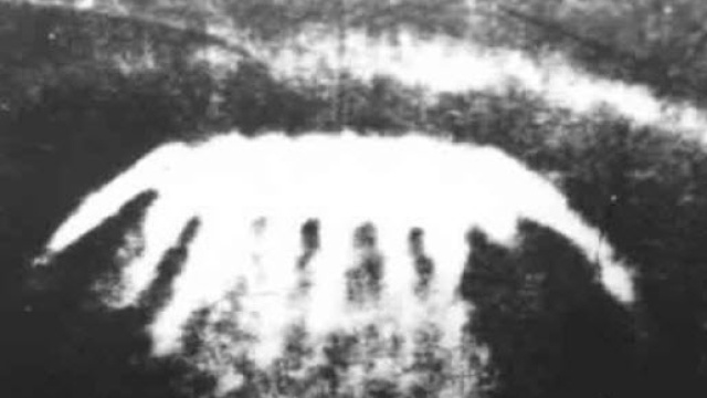 Un'immagine di un UFO di Petrozavodsk
