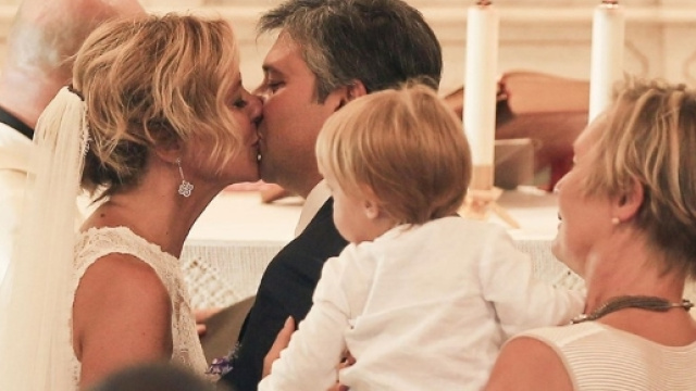 Beatrice Lorenzin, all'altare con i figli - vanityfair.it