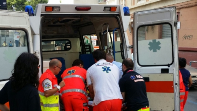 La bimba ferita &egrave; stata immediatamente accompagnata al Pronto Soccorso.