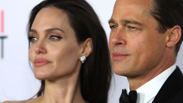 Gli attori Angelina Jolie e Brad Pitt