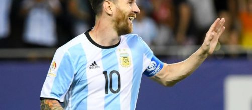 Messi volvi&oacute; a vestir la camiseta de la Selecci&oacute;n y volvi&oacute; a gritar. FOTO: LA NACION