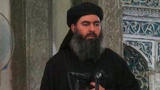 Il sedicente califfo Abu Bakr al-Baghdadi