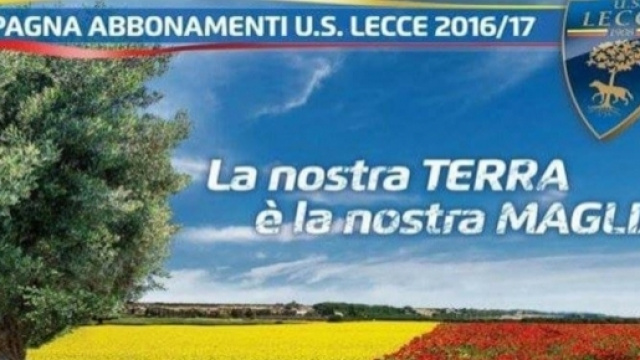 Per il Lecce sono ben 8.468 gli abbonati.