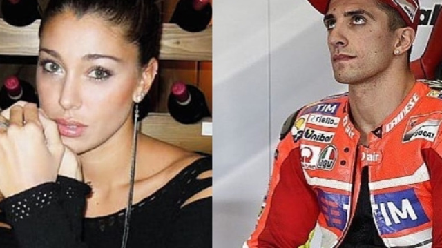 Belen Rodriguez con il suo nuovo amore, il pilota Andrea Iannone