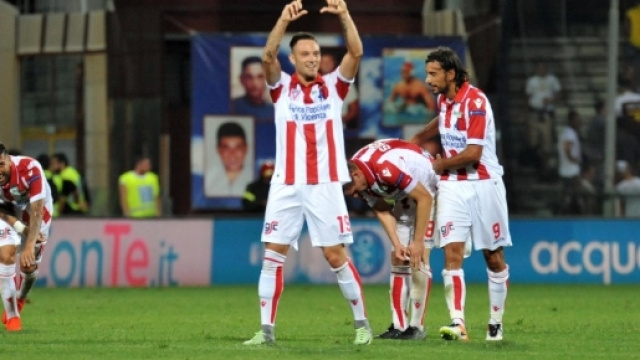 Il Vicenza espugna l'Arechi di Salerno grazie ad una prodezza del bomber Di Piazza