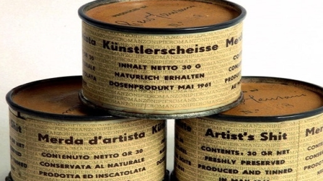 Merda d'artista, opera di Piero Manzoni, artista concettuale e dada noto a livello internazionale