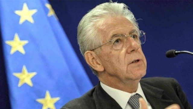 L'ex premier e senatore a vita, Mario Monti