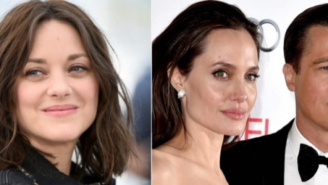 Marion Cotillard, Angelina Jolie e Brad Pitt.