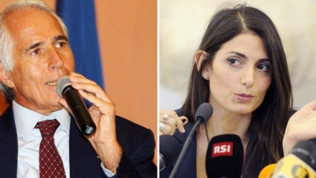 Euro 2020, Malag&ograve; fa il baciamano al sindaco Raggi.