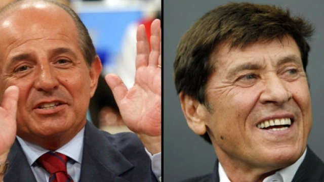 Gianni Morandi e Giancarlo Magalli hanno sancito la pace attraverso una foto