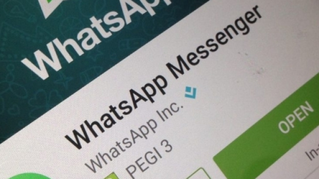 L'applicazione di messaggistica istantanea WhatsApp.